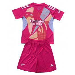 Arsenal Keeper Uit tenue Kids 2024-25 Korte Mouw (+ Korte broeken)